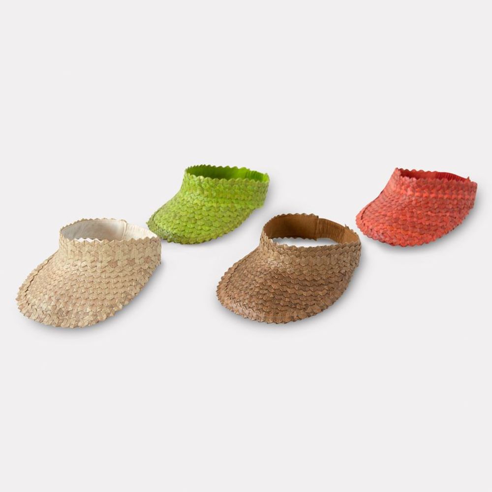 Hats - Palm Leaf Sun Visor - MAHE HOMEWARE