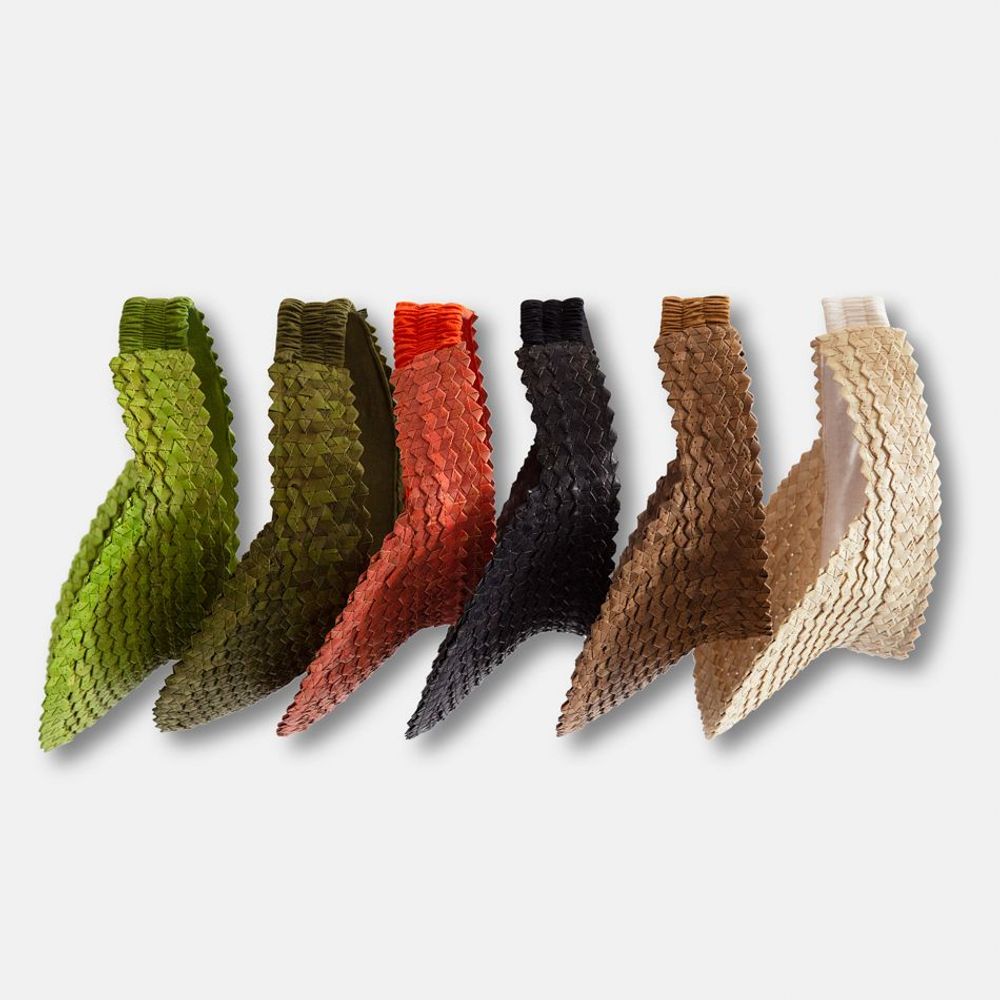 Hats - Palm Leaf Sun Visor - MAHE HOMEWARE