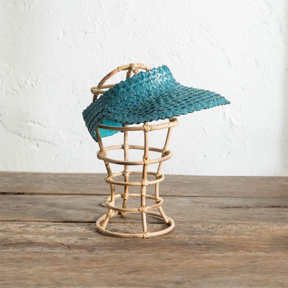 Hats - Palm Leaf Sun Visor - MAHE HOMEWARE