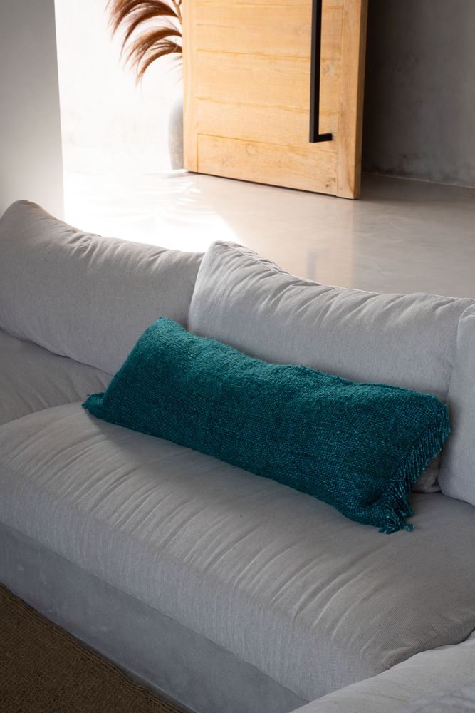 Cushions - The Oh My Gee Cushion Cover - Aqua - 35x100 - BAZAR BIZAR LIVING