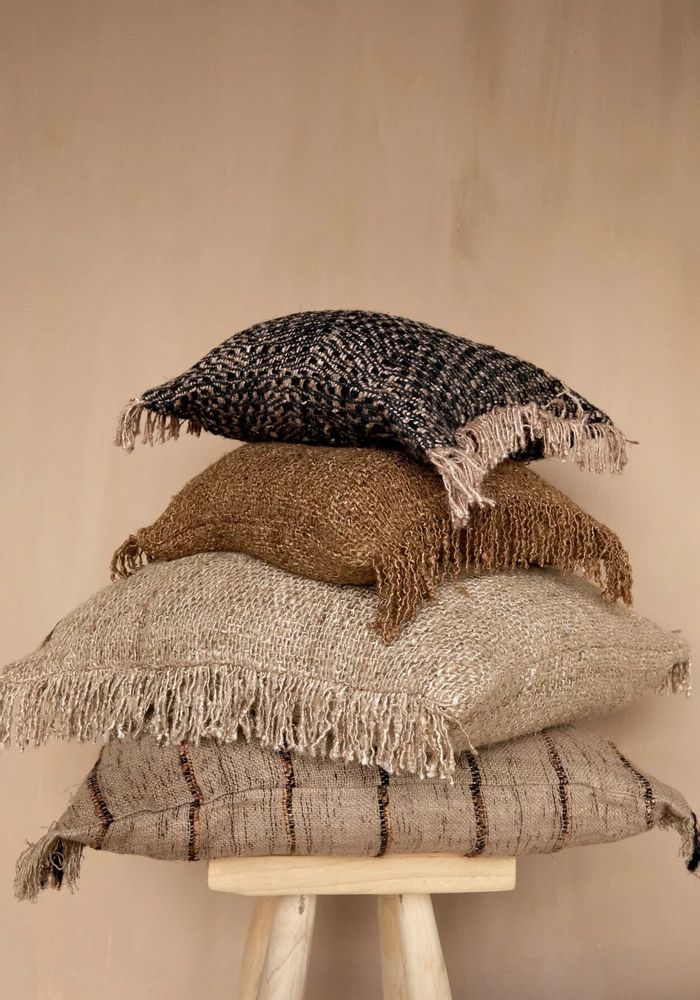 Cushions - The Oh My Gee Cushion Cover - Beige - 60x60 - BAZAR BIZAR LIVING