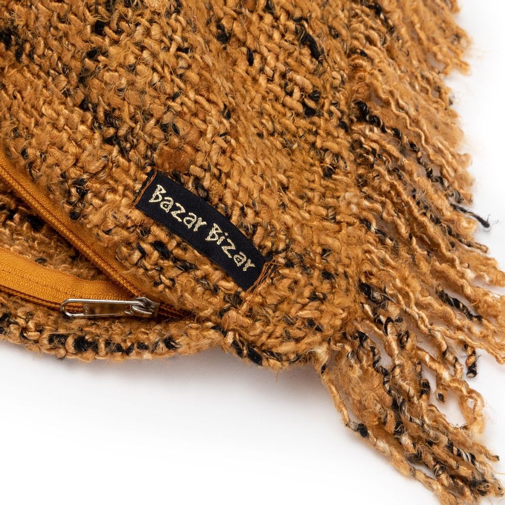 Coussins - La Housse De Coussin Oh My Gee - Cannelle Noir - 35x100 - BAZAR BIZAR LIVING