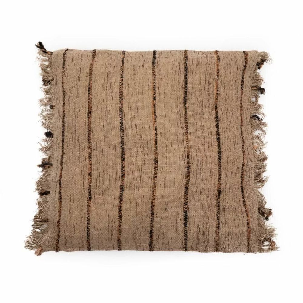 Coussins - La Housse De Coussin Oh My Gee - Noir Beige - BAZAR BIZAR LIVING