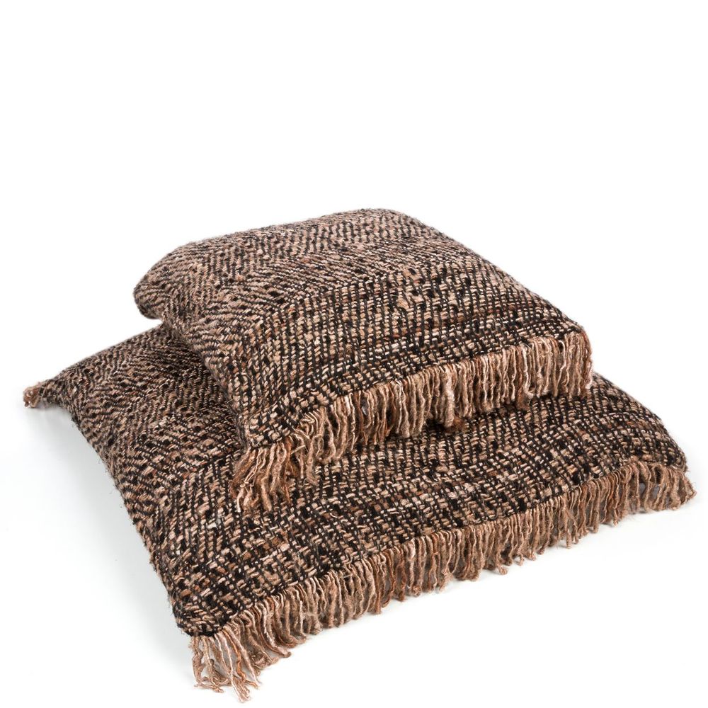 Cushions - The Oh My Gee Cushion Cover - Black Copper - 60x60 - BAZAR BIZAR LIVING