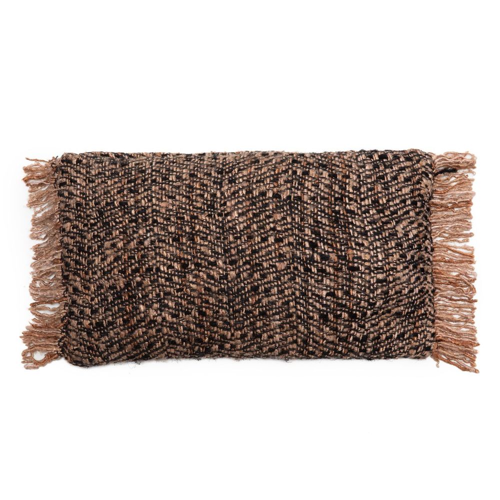 Cushions - The Oh My Gee Cushion Cover - Black Copper - 30x50 - BAZAR BIZAR LIVING