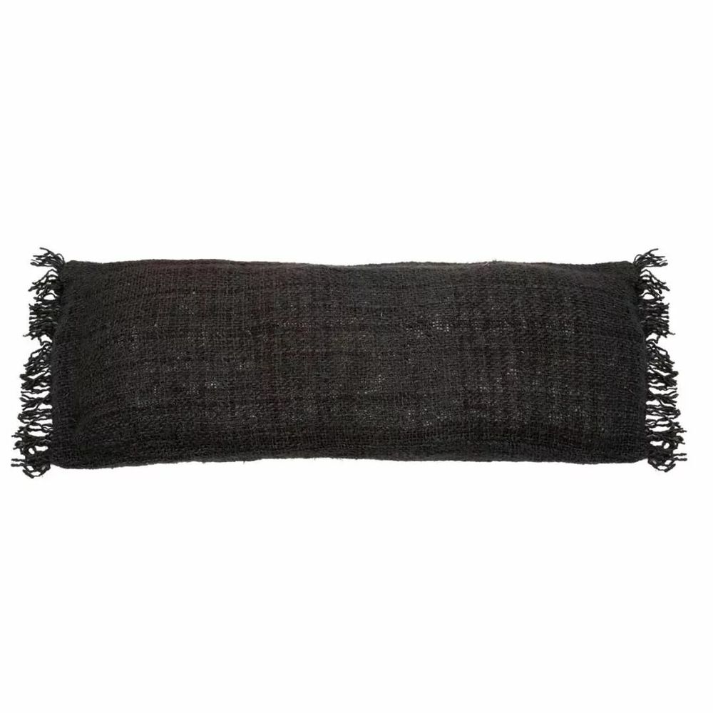 Cushions - The Oh My Gee Cushion Cover - Black Navy - 35x100 - BAZAR BIZAR LIVING
