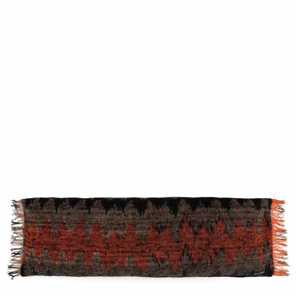 Coussins - La Housse de Coussin Oh My Gee - Noir Orange - 35x100 - BAZAR BIZAR LIVING