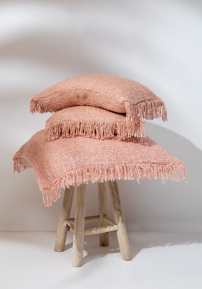 Coussins - La Housse De Coussin Oh My Gee - Rose Saumon - 30x50 - BAZAR BIZAR LIVING