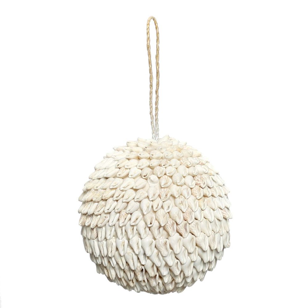 Decorative objects - The Bubble Shell Ball - White - L - BAZAR BIZAR LIVING