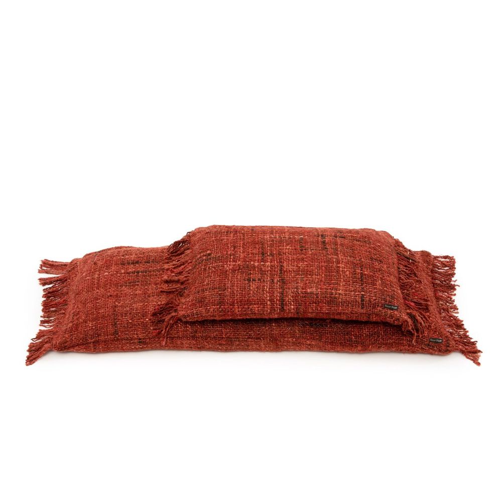 Coussins - La Housse De Coussin Oh My Gee - Rouge Cerise - 35x100 - BAZAR BIZAR LIVING