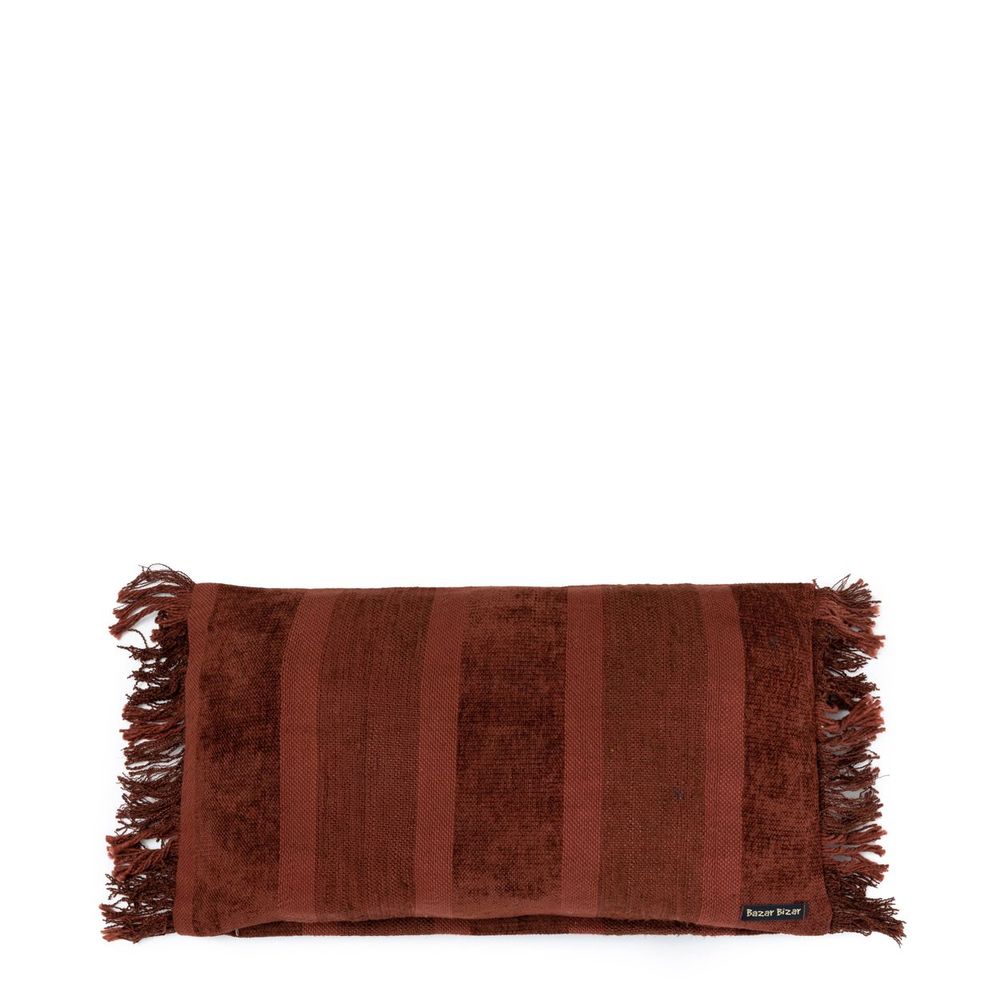 Coussins - La Housse de Coussin Oh My Gee - Velours Bourgogne - 30x50 - BAZAR BIZAR LIVING