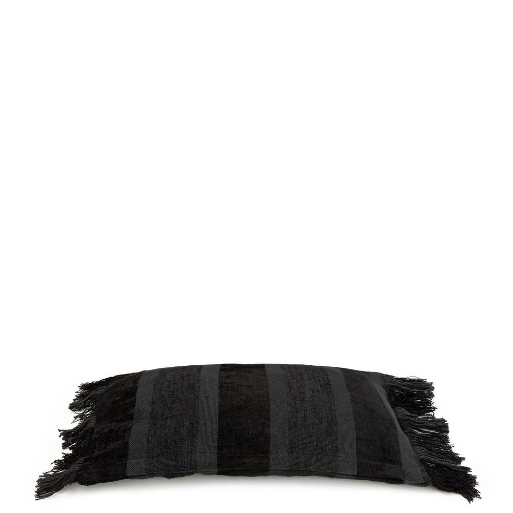 Coussins - La Housse de Coussin Oh My Gee - Velours Noir - 30x50 - BAZAR BIZAR LIVING