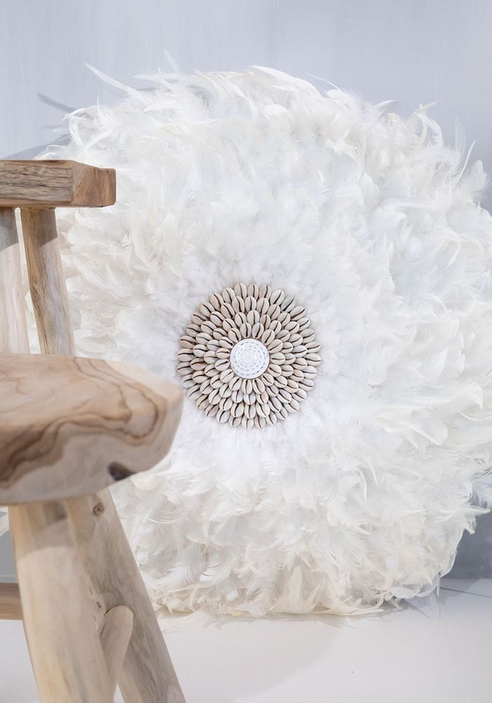 Other wall decoration - The Coastal Juju - White - L - BAZAR BIZAR LIVING