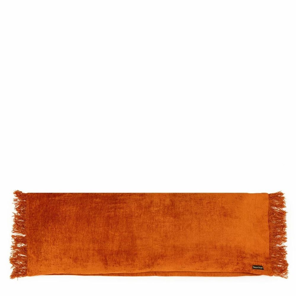 Cushions - The Oh My Gee Cushion Cover - Rust Velvet - 35x100 - BAZAR BIZAR LIVING