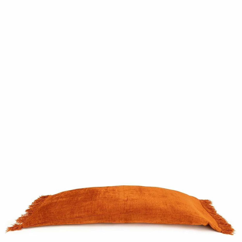Cushions - The Oh My Gee Cushion Cover - Rust Velvet - 35x100 - BAZAR BIZAR LIVING