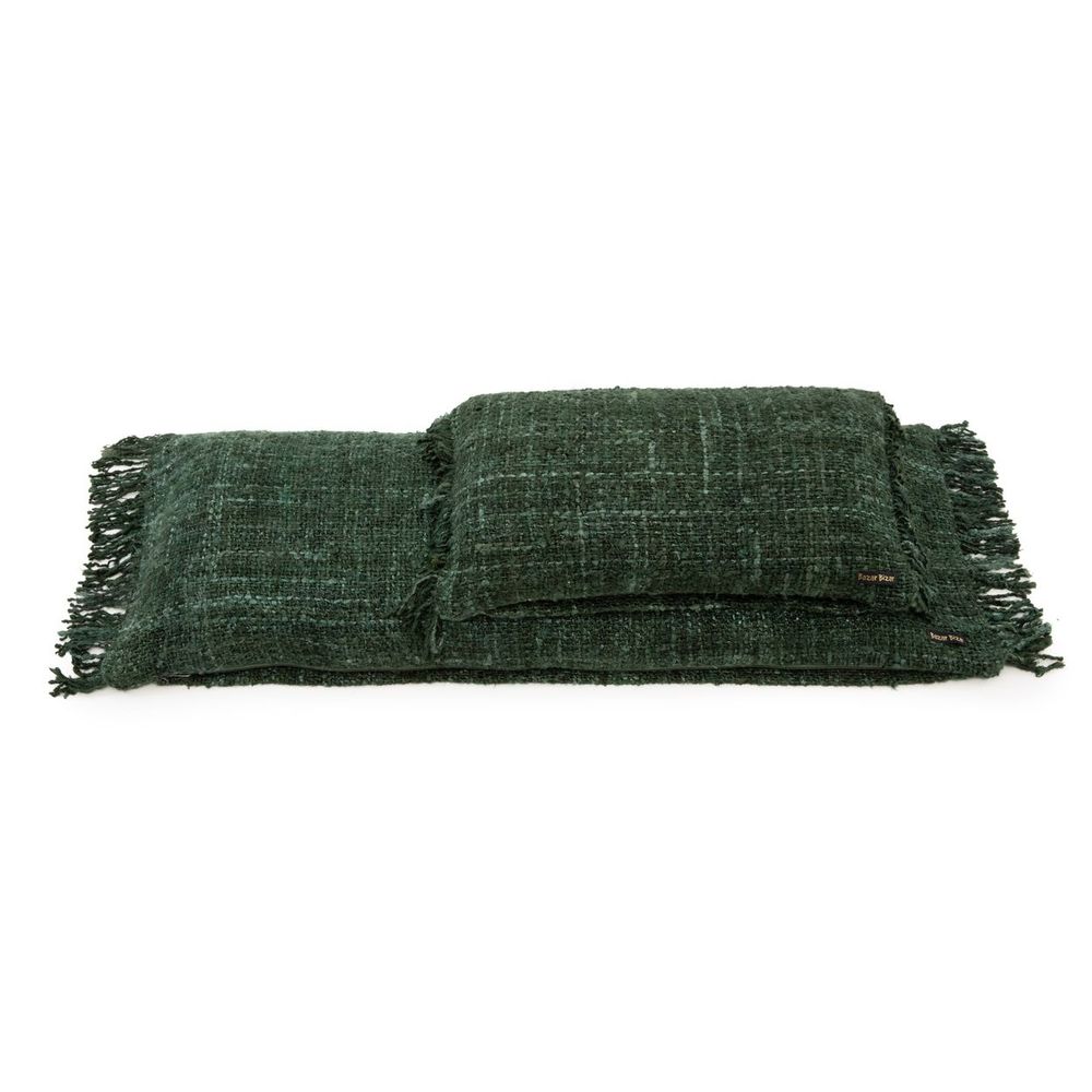 Coussins - La Housse De Coussin Oh My Gee - Vert Forêt - 30x50 - BAZAR BIZAR LIVING