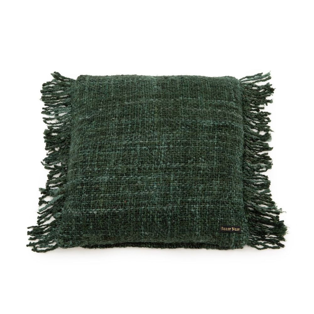 Cushions - The Oh My Gee Cushion Cover - Forest Green - 40x40 - BAZAR BIZAR LIVING