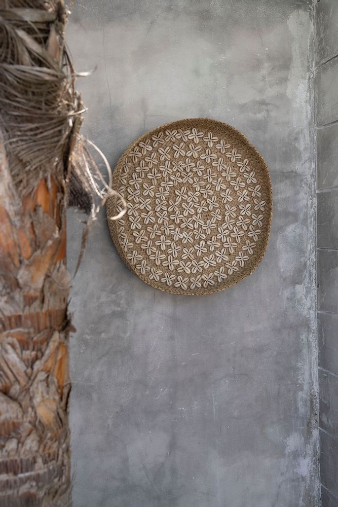Plats et saladiers - L'Assiette Costa Shell - Naturel Blanc - M - BAZAR BIZAR LIVING