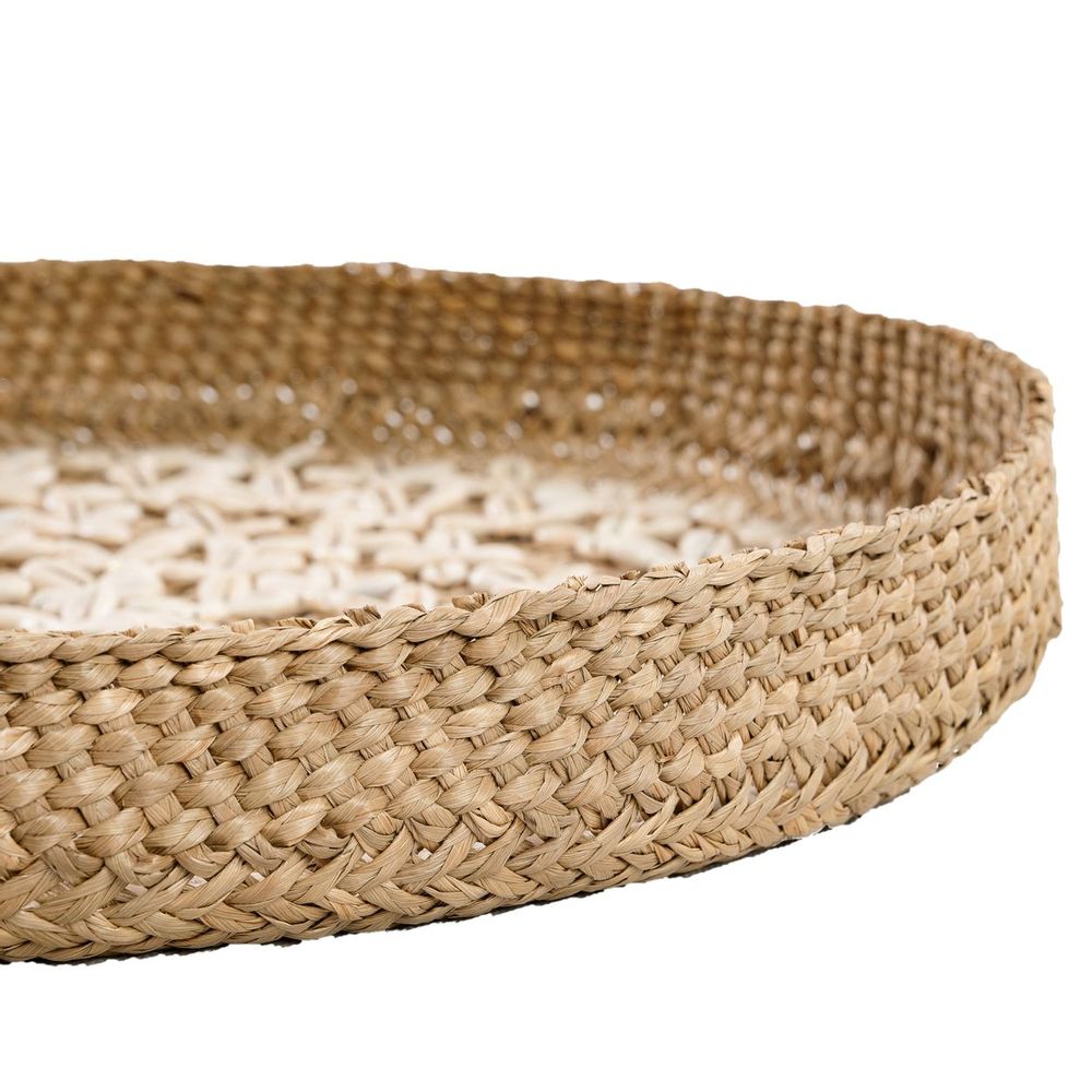 Plats et saladiers - L'Assiette Costa Shell - Naturel Blanc - M - BAZAR BIZAR LIVING