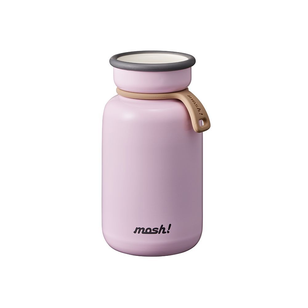 Travel accessories - Bottle Latte 330 ml stainless steel insulated flask/Mosh! - ABINGPLUS