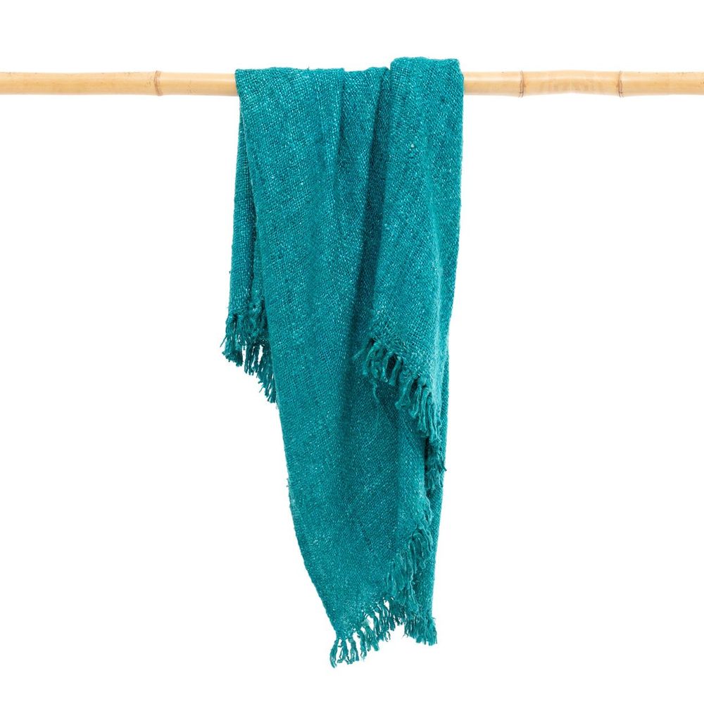 Plaids - Le S'il vous Plaid - Aqua - BAZAR BIZAR LIVING