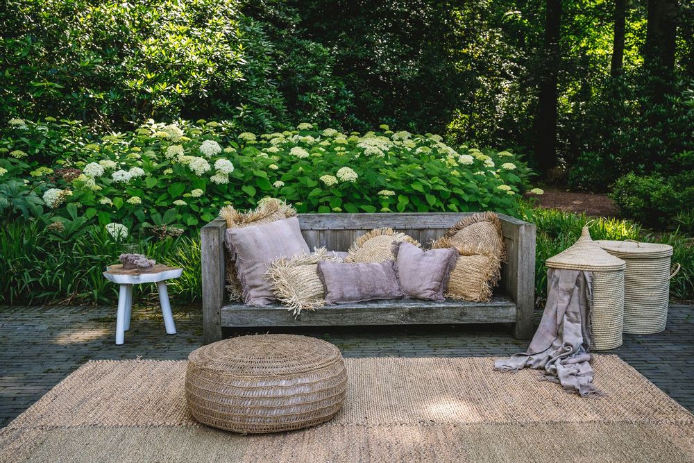 Throw blankets - The s'il vous Plaid - Concrete Velvet - BAZAR BIZAR LIVING