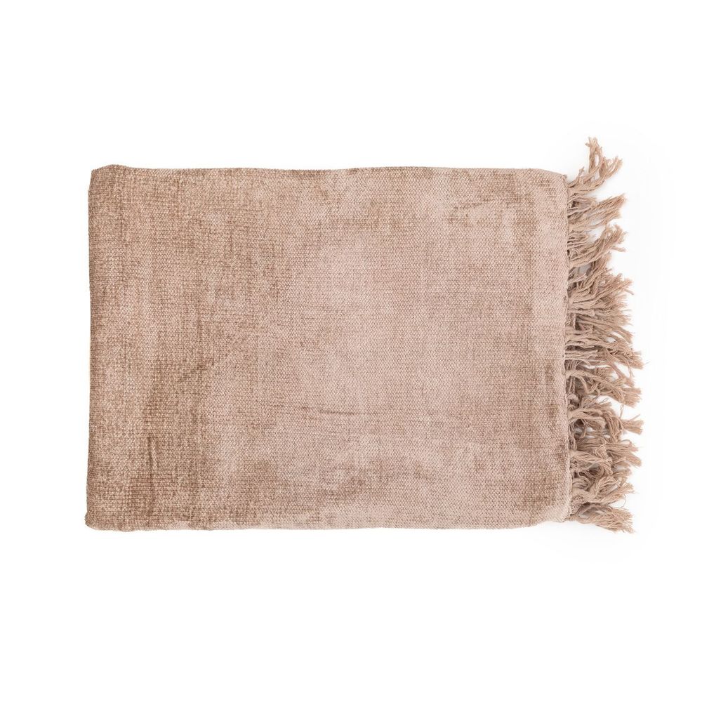 Throw blankets - The s'il vous Plaid - Concrete Velvet - BAZAR BIZAR LIVING
