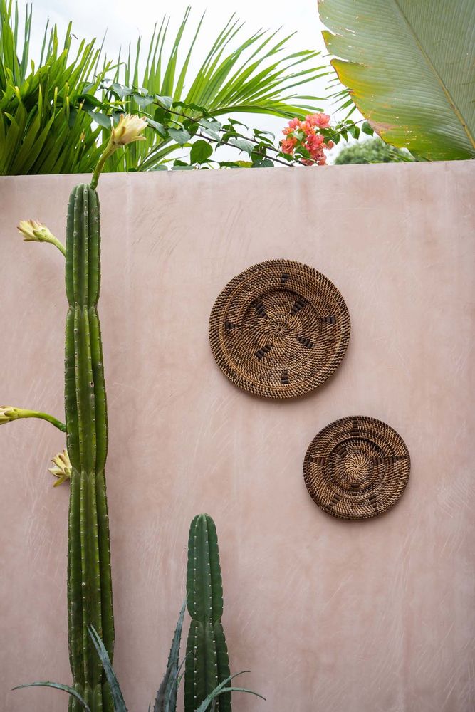 Other wall decoration - The Jasmine Plate - Brown - M - BAZAR BIZAR LIVING