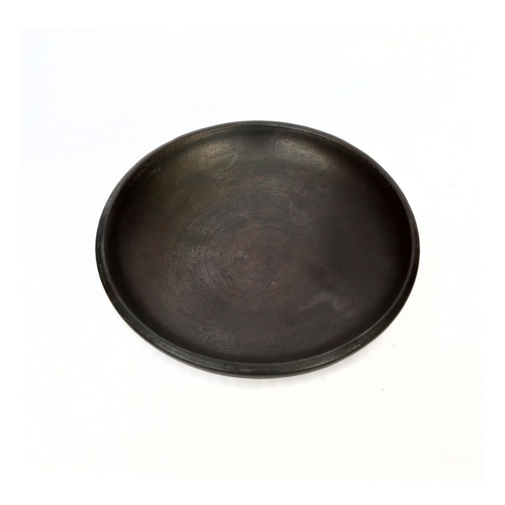 Plats et saladiers - L'Assiette Classique Brûlée - Noir - M - BAZAR BIZAR LIVING
