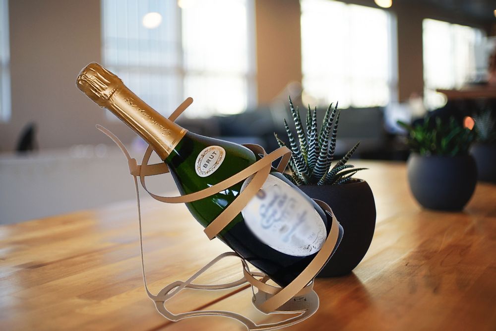 Accessoires pour le vin - Porte-bouteille de champagne - NOE-LIE