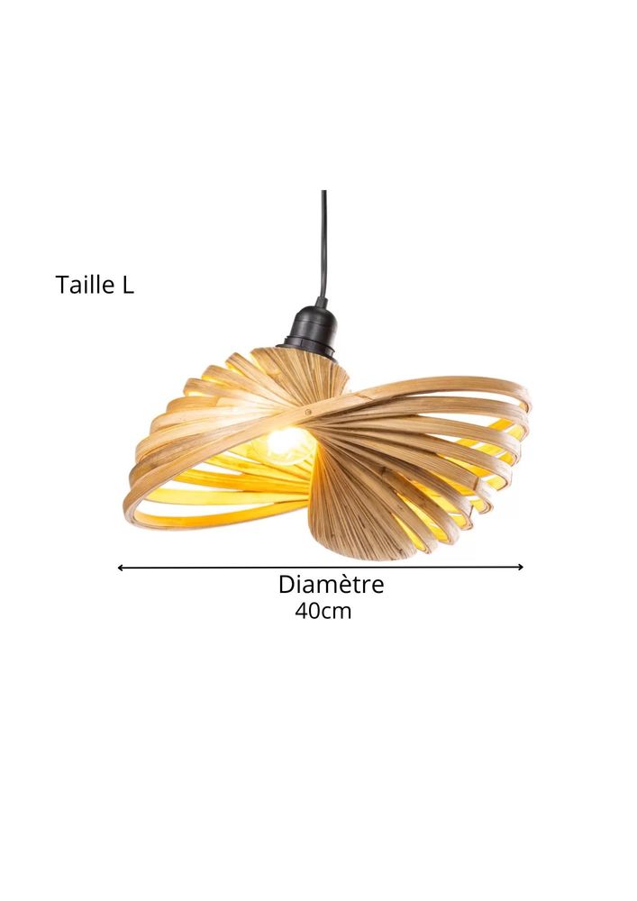 Hanging lights - Bamboo hanging lamp - TODD - HYDILE