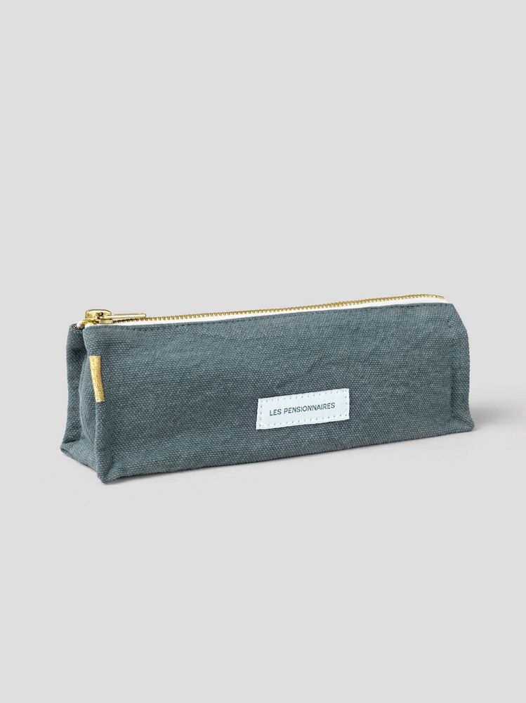Autres fournitures bureau - Trousse à crayon en épaisse toile de coton bio - LES PENSIONNAIRES