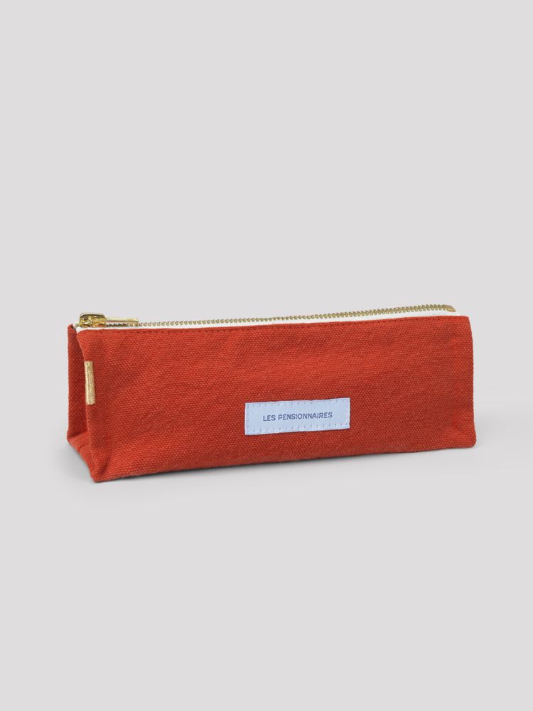 Autres fournitures bureau - Trousse à crayon en épaisse toile de coton bio - LES PENSIONNAIRES