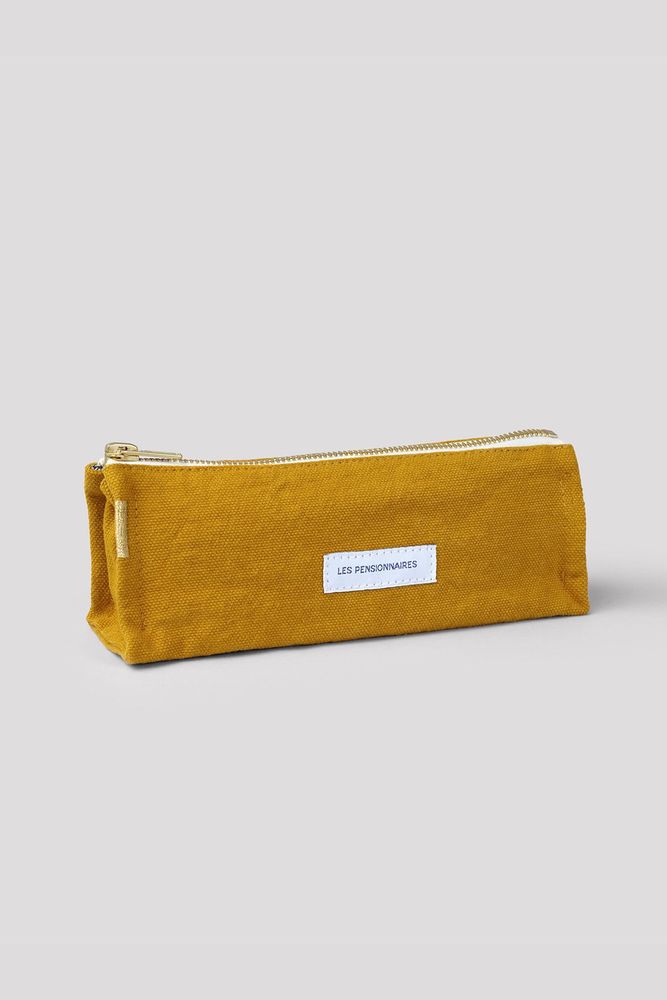 Autres fournitures bureau - Trousse à crayon en épaisse toile de coton bio - LES PENSIONNAIRES