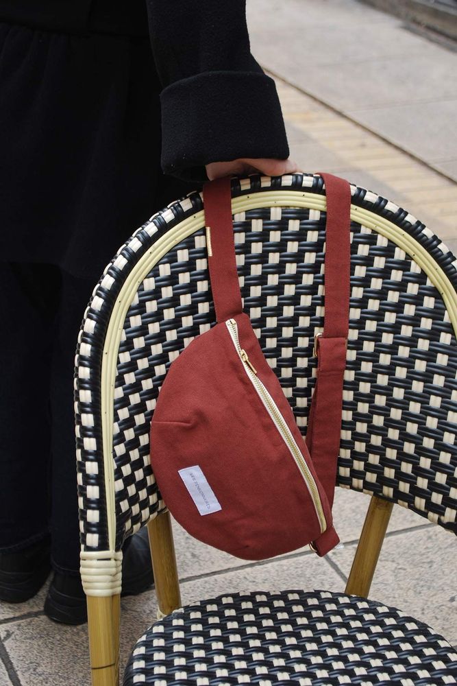 Sacs et cabas - Sac banane en toile de coton bio - LES PENSIONNAIRES