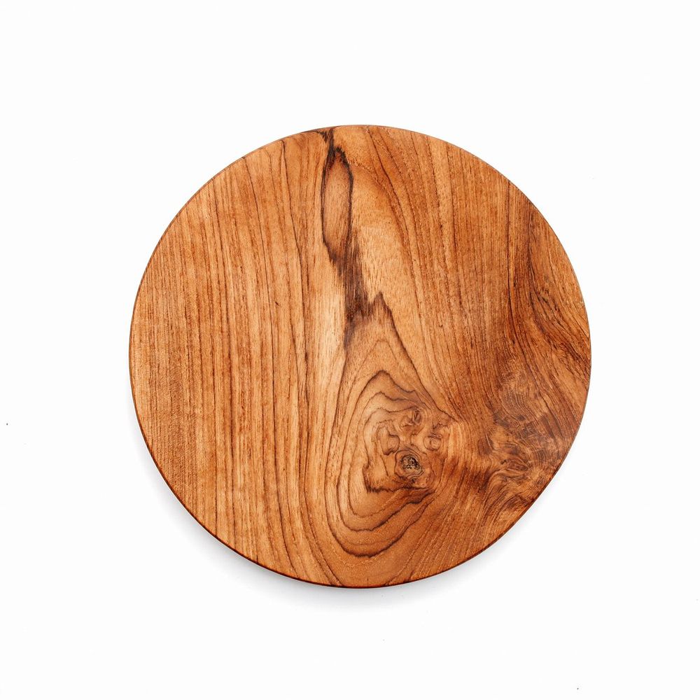 Plats et saladiers - L'Assiette Ronde Teak Root - M - BAZAR BIZAR LIVING
