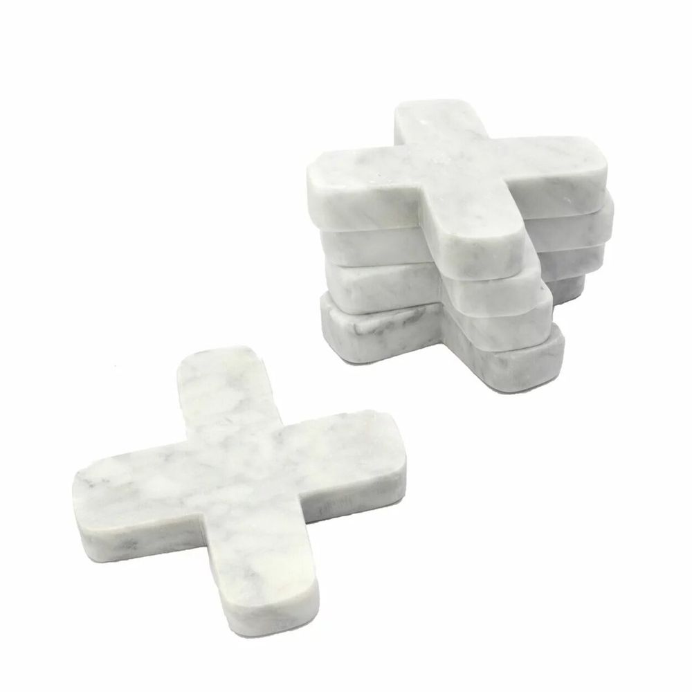 Decorative objects - The Marble Pan Coaster - BAZAR BIZAR LIVING