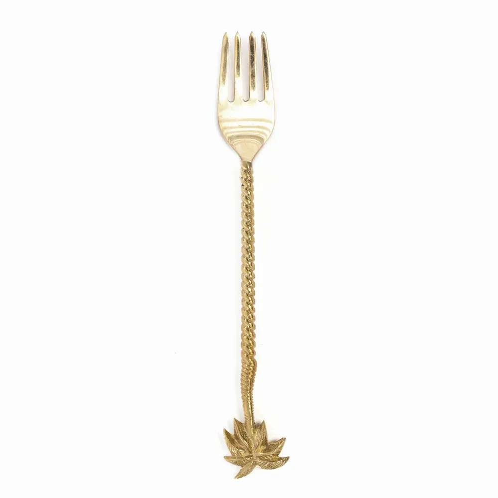 Fourchettes - La fourchette en palmier - Doré - BAZAR BIZAR LIVING