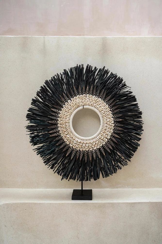Objets de décoration - Le Nassau Hoop Sur Pied - Noir - L - BAZAR BIZAR LIVING