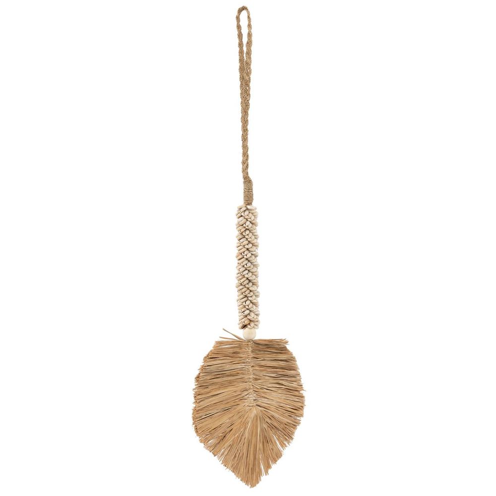Objets de décoration - Le Pompon en Raphia & Shell - Crème Naturelle - BAZAR BIZAR LIVING