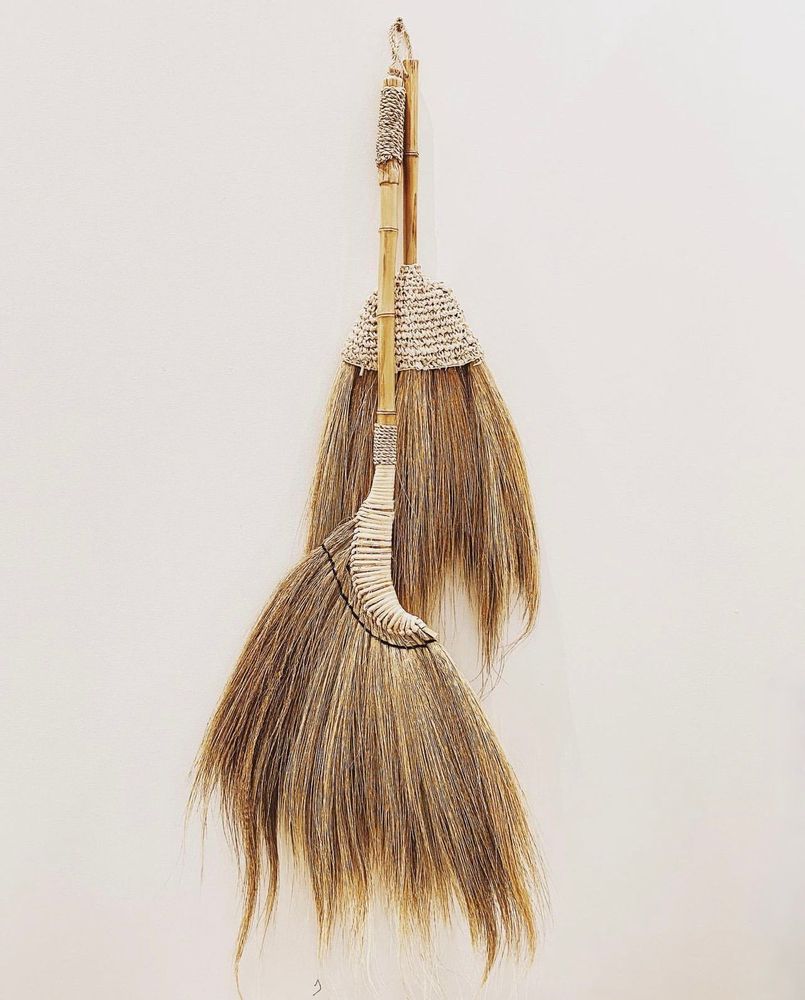 Decorative objects - The Rayung Broom - Natural - BAZAR BIZAR LIVING
