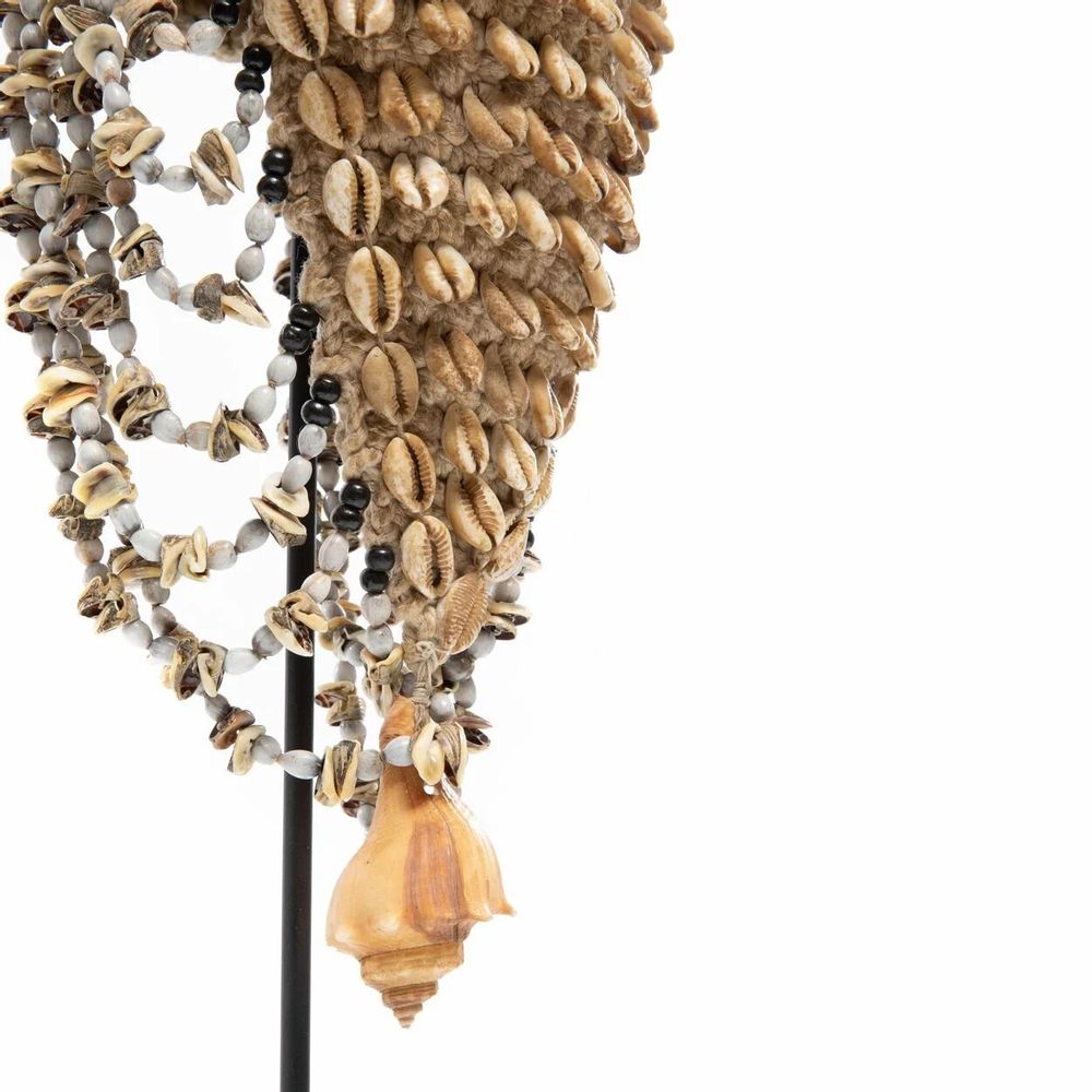 Objets de décoration - Shell Hat Sur Pied - Naturel Noir - BAZAR BIZAR LIVING