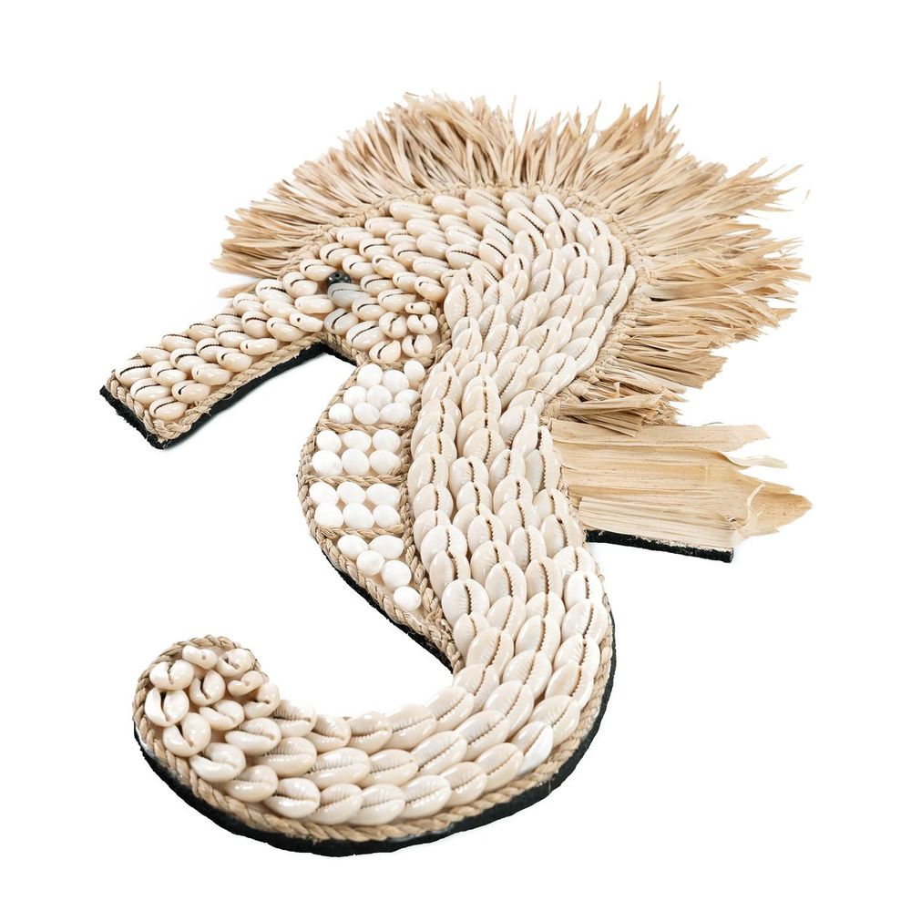 Decorative objects - The Shell Sea Horse - White - BAZAR BIZAR LIVING