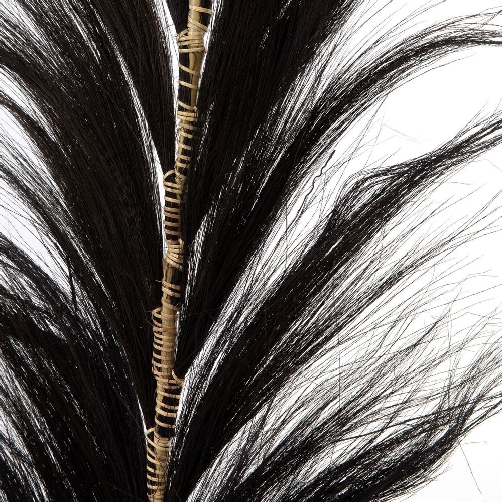 Decorative objects - The Stunning Leaf - Black - Set of 6 - BAZAR BIZAR LIVING