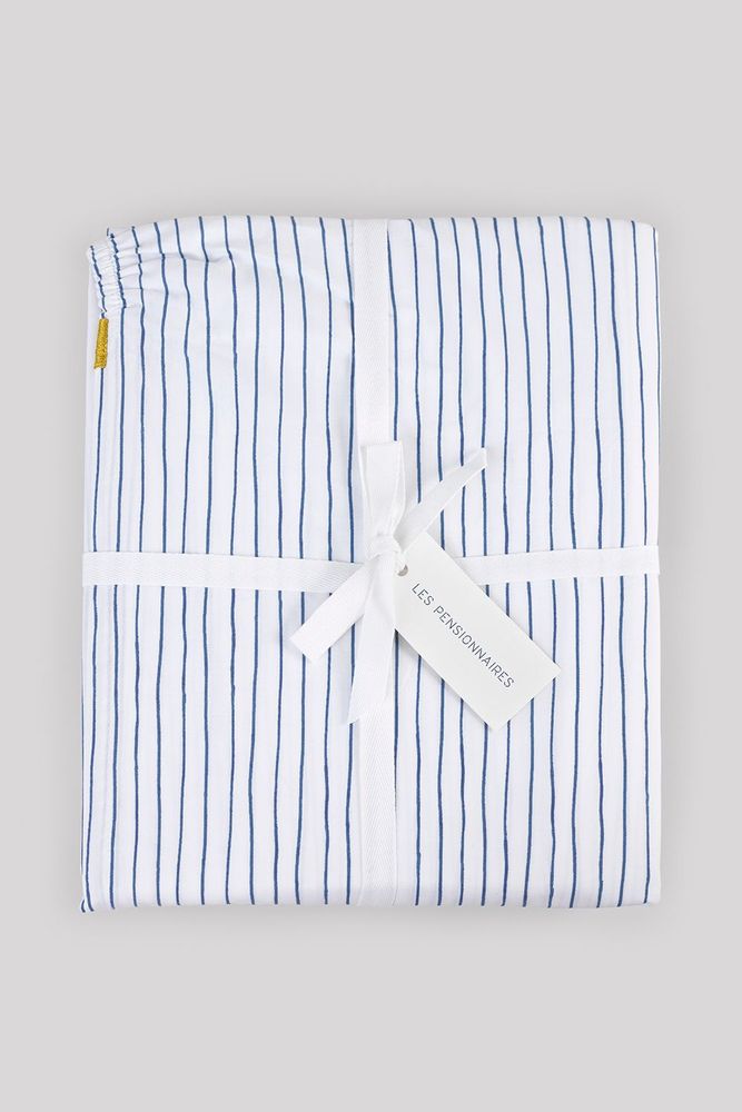 Linge de lit - Drap housse en percale de coton bio - LES PENSIONNAIRES