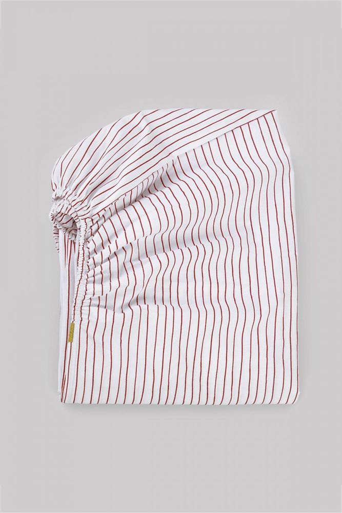 Linge de lit - Drap housse en percale de coton bio - LES PENSIONNAIRES