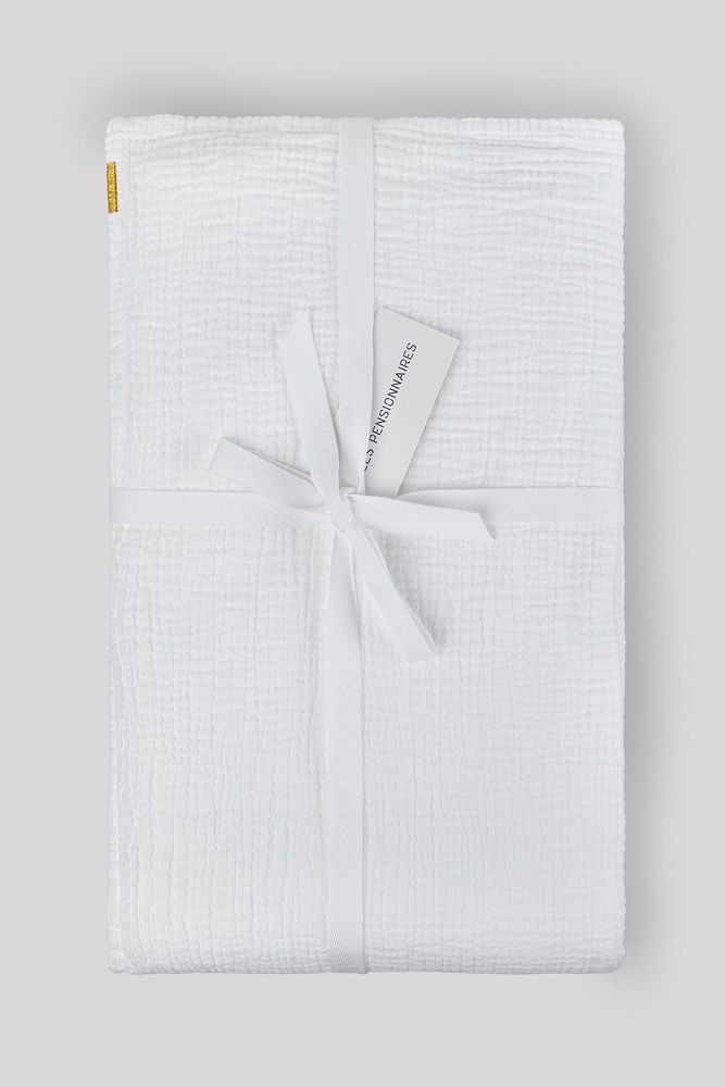 Bed linens - Double cotton gauze flat sheet - LES PENSIONNAIRES