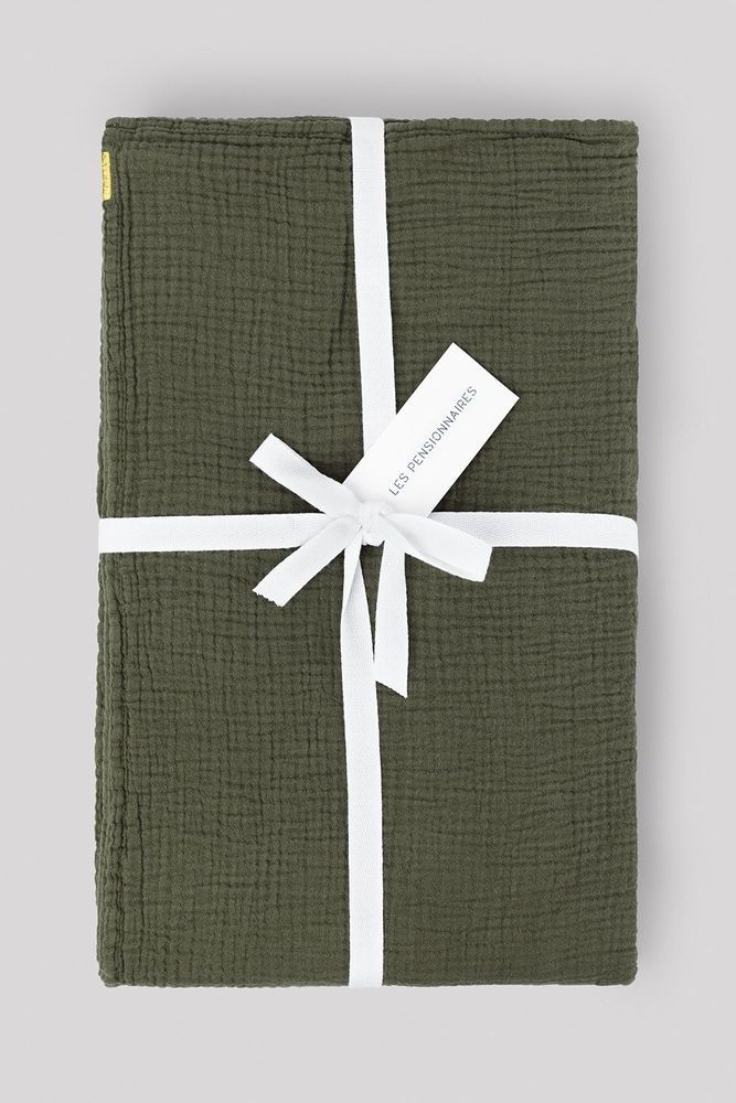 Bed linens - Double cotton gauze flat sheet - LES PENSIONNAIRES