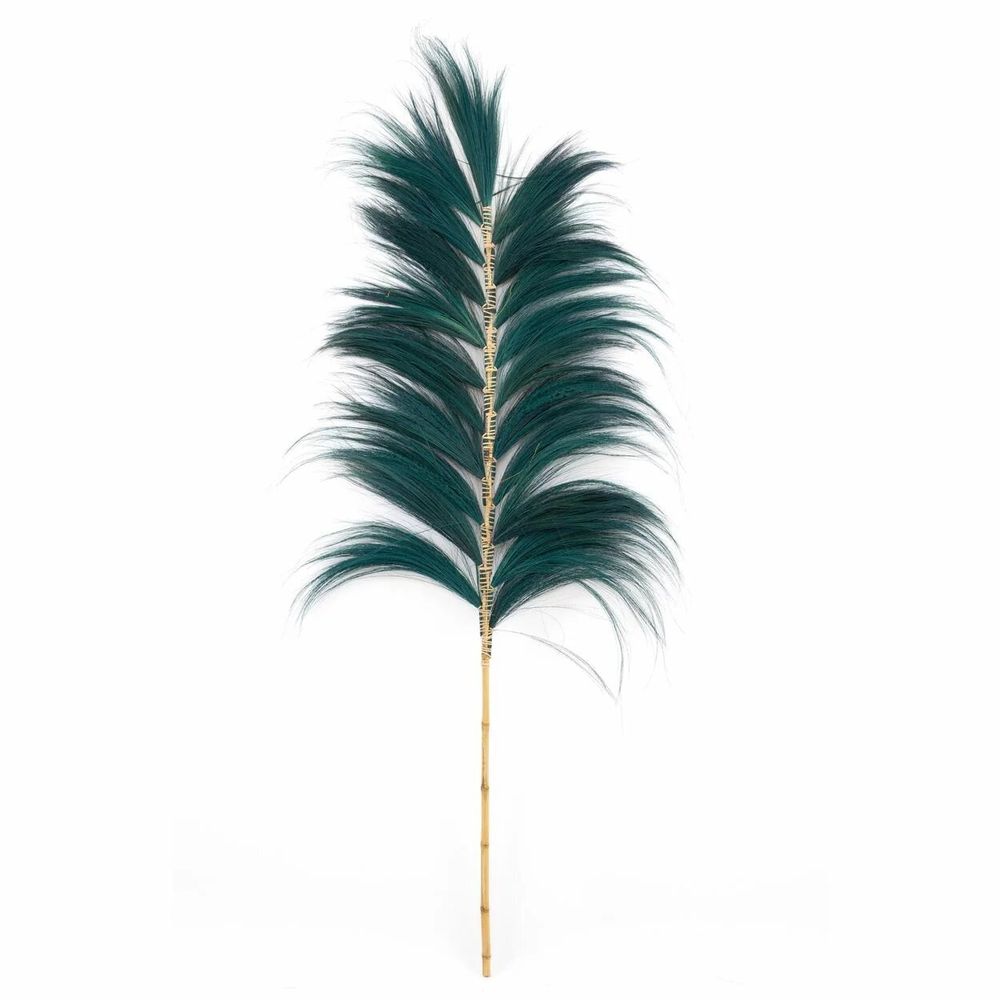 Decorative objects - The Stunning Leaf - Petrol - Set of 6 - BAZAR BIZAR LIVING