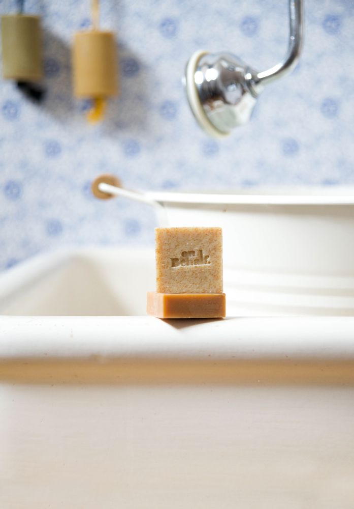 Soaps - MINI CLEANSER - CERTIFIED ORGANIC - EXFOLIATE ME - ON BEHALF